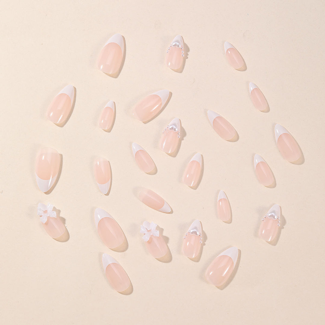 Elegant 3D Nail Art Design Bowlift
