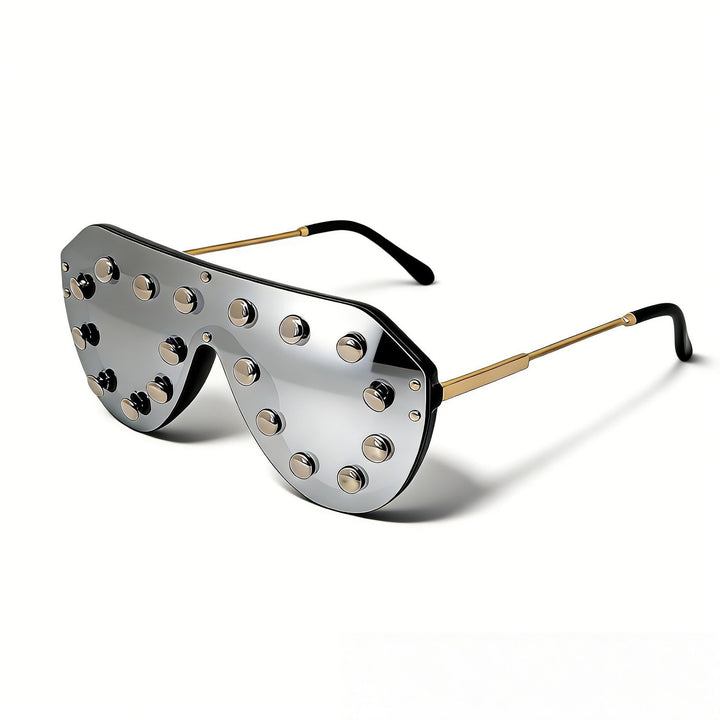 Ladies trendy sunglasses with striking metal elements Bowlift