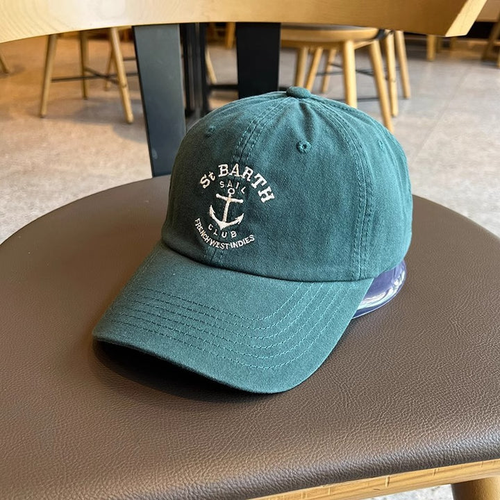 Unisex Nautical-Themed Adjustable Cap Bowlift