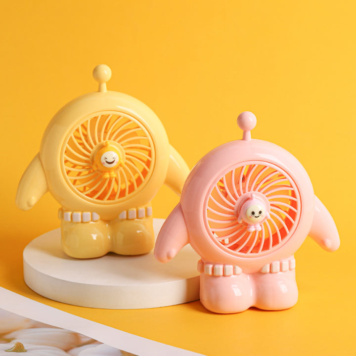 Unisex Fun Hand Fan in Creative Robot Design Bowlift