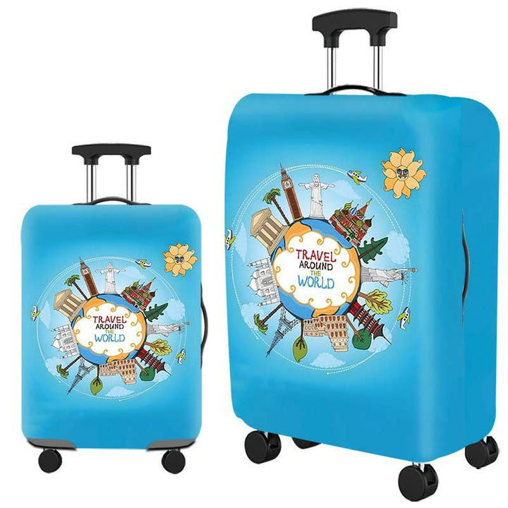 Artistic Travel Hard Shell Suitcase Bowlift