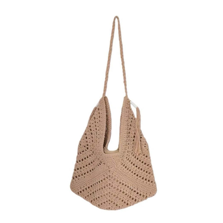 Handcrafted net tote bag Bowlift