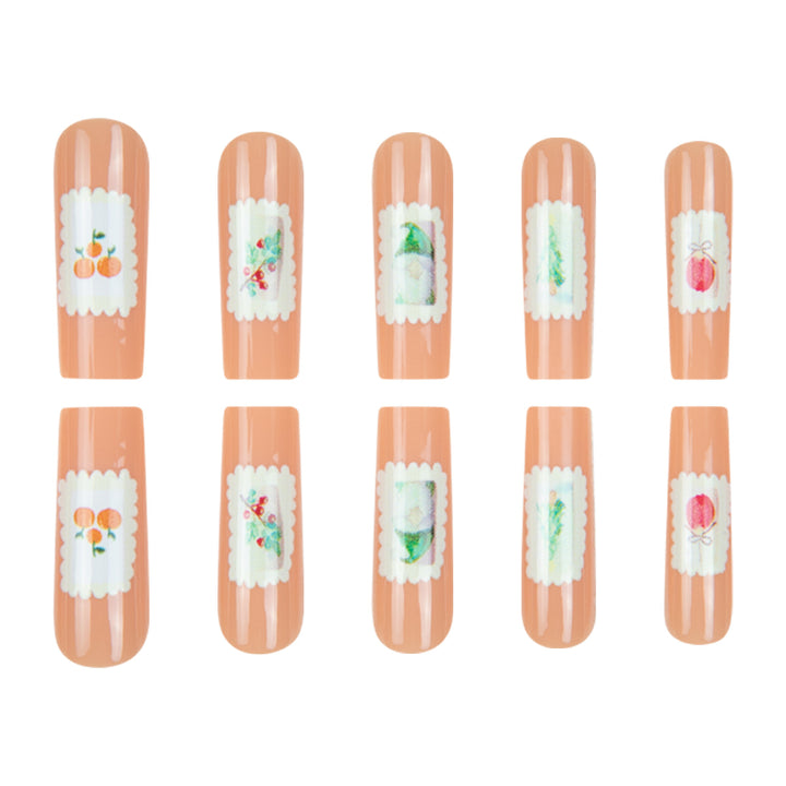Festive Illustration Nail Art Design Bowlift