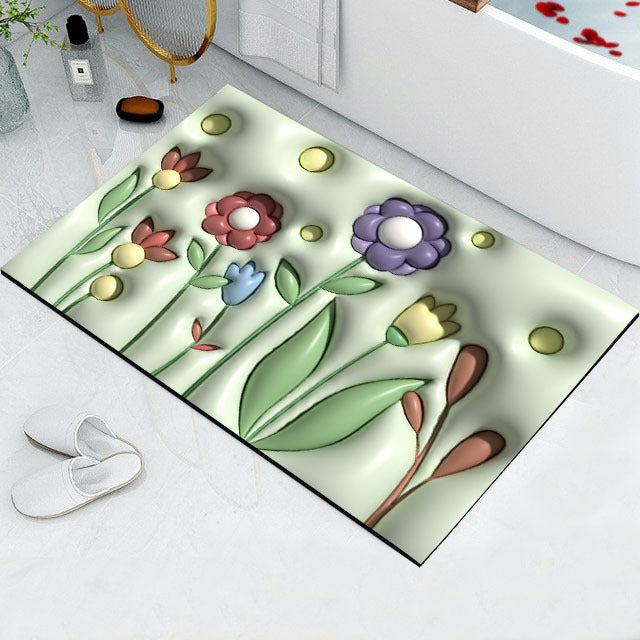 Home Decorative Bath Mat Bowlift