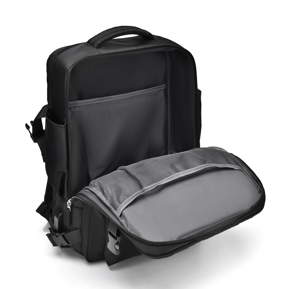 Contemporary Tech-Friendly Backpack Bowlift