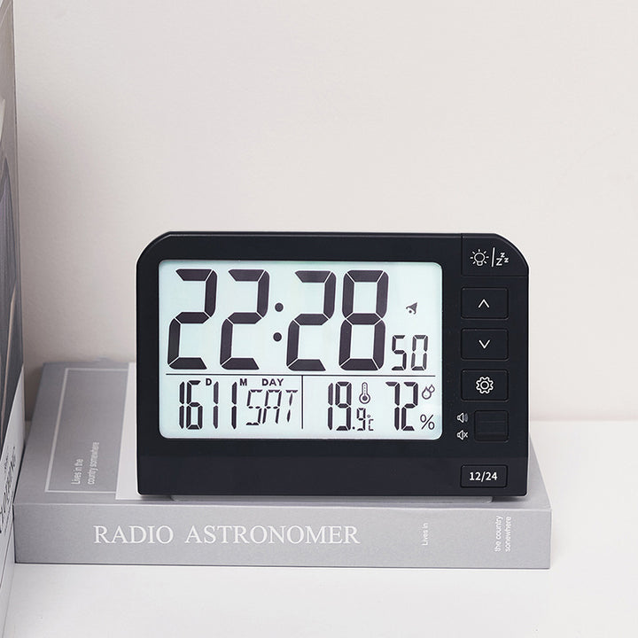 Digital Multifunctional Weather Alarm Clock Bowlift