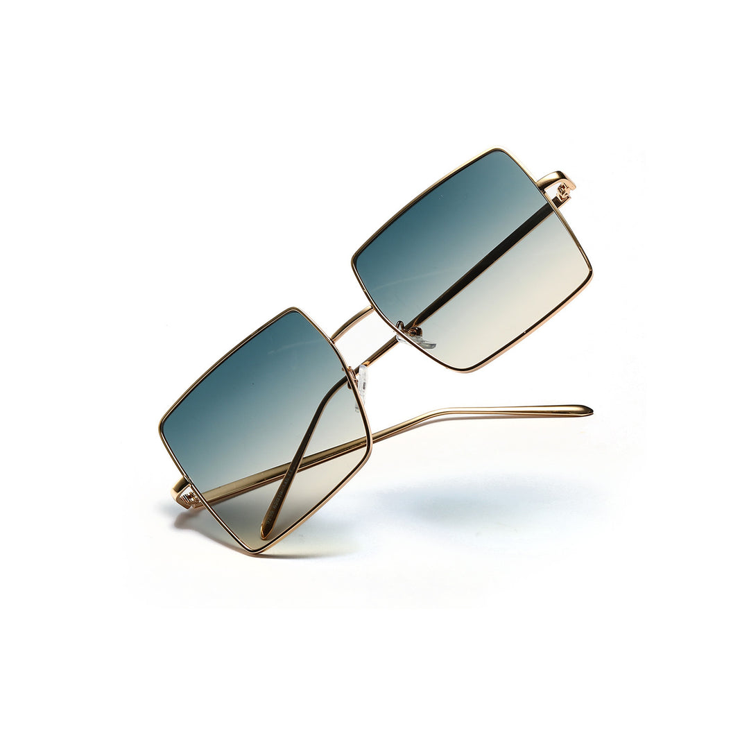 Women's Square Sunglasses with an Elegant Frame Construction Bowlift