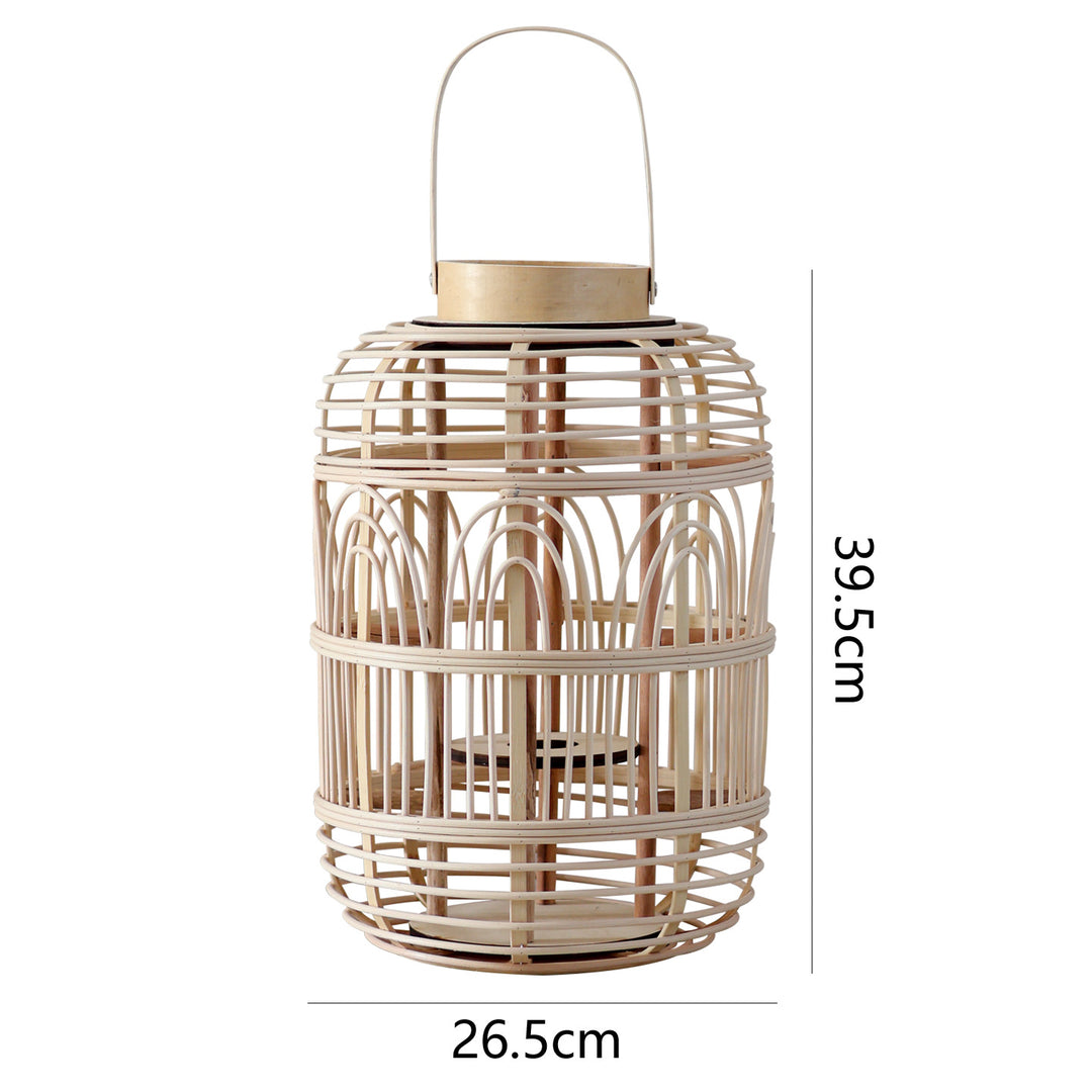 Decorative Rattan Lantern Bowlift