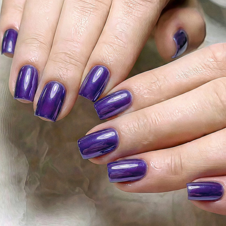 High-gloss artificial nails Bowlift