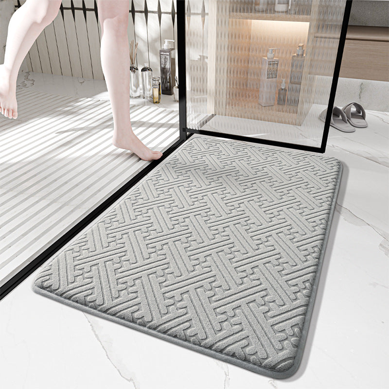 Textured Non-Slip Shower Mat