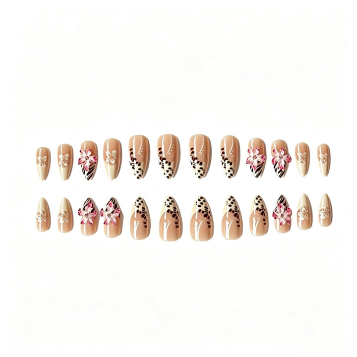 Creative Art Nails with Floral and Animal Motifs Bowlift