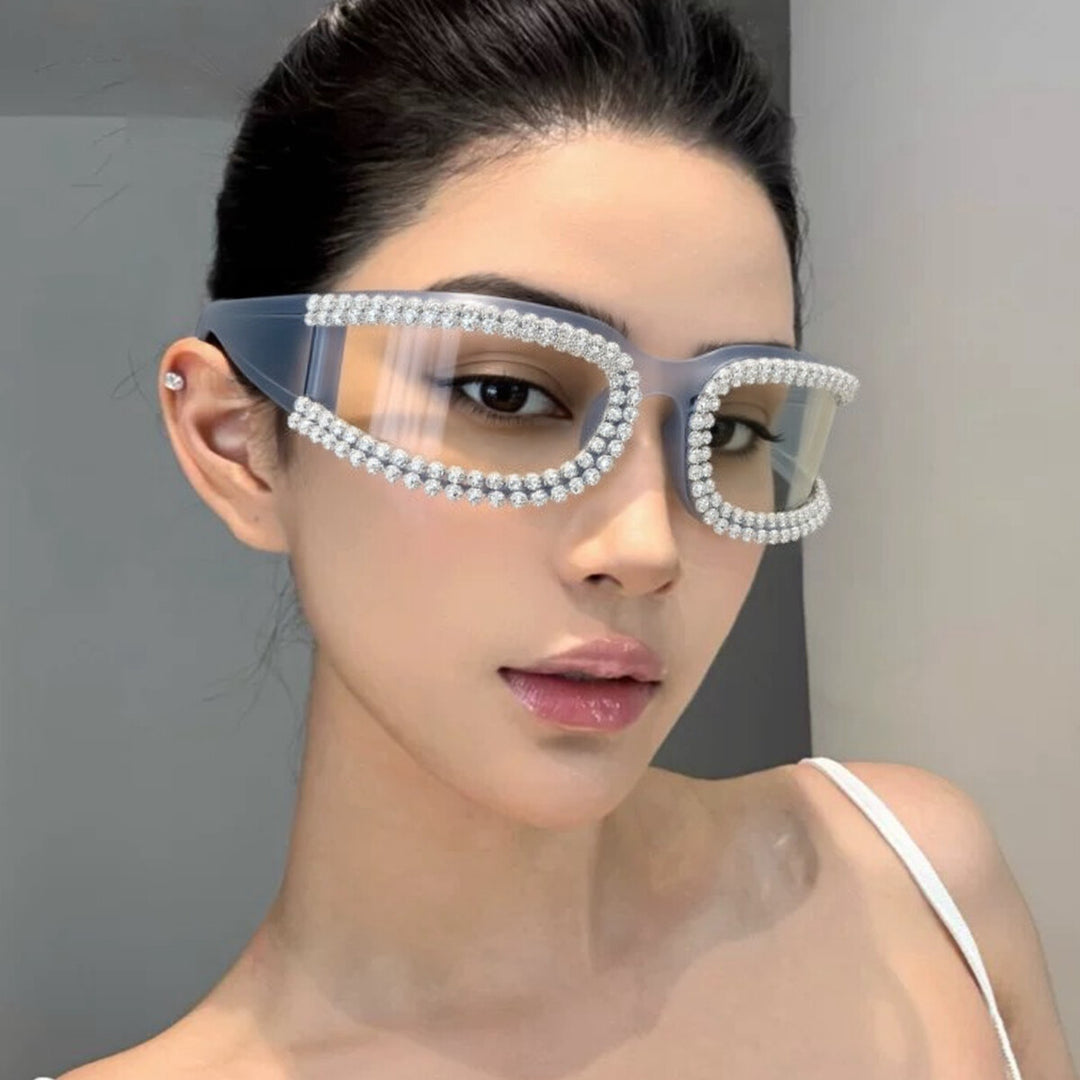 Women's fashionable and glamorous oversized sunglasses Bowlift