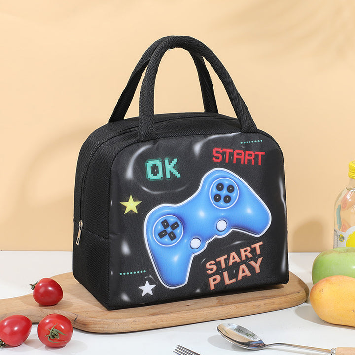 Cute Penguin-Themed Insulated Lunch Tote