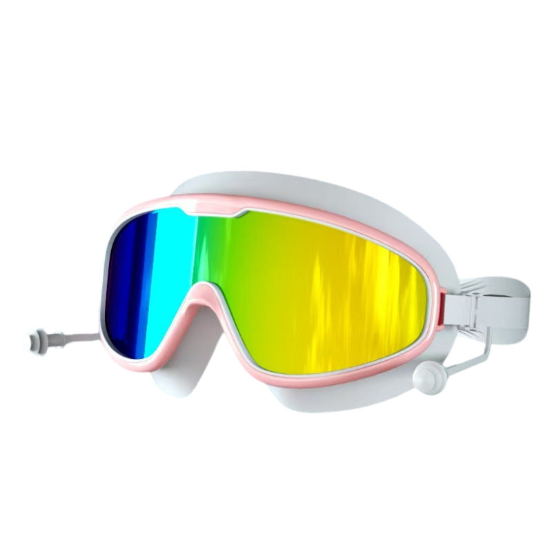 Diving mask with field of vision optimization and anti-fog technology Bowlift