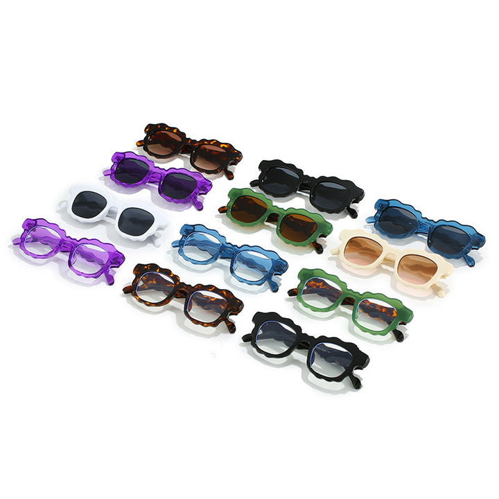 Unique Shaped Frame Sunglasses Bowlift