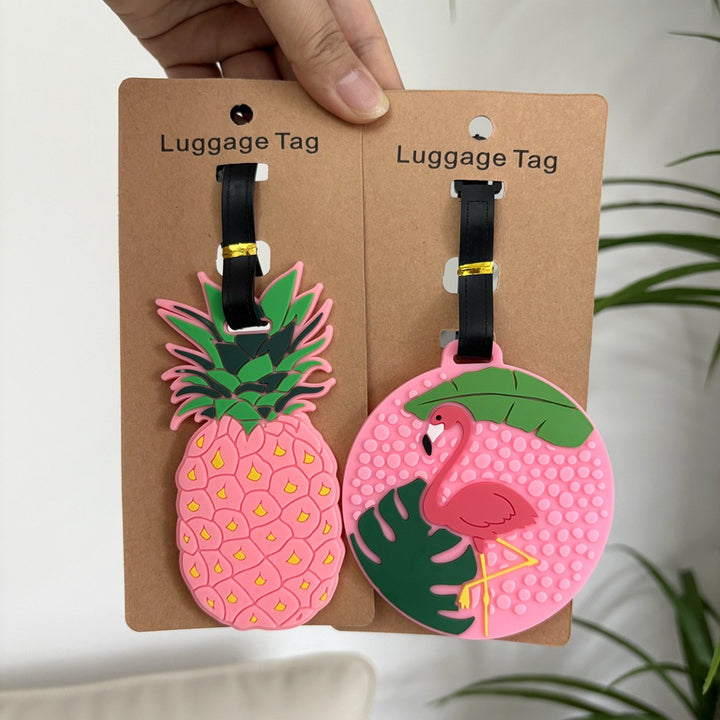 Pineapple-Shaped Luggage Tag Bowlift