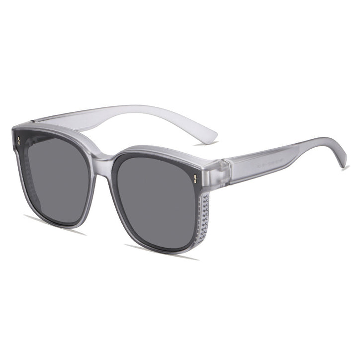 Women's fashionable square sunglasses with UV protection and comfortable temples Bowlift