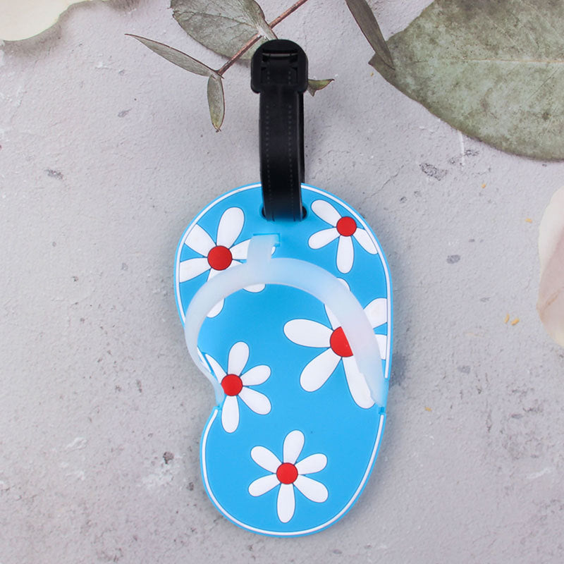 Fun Floral Luggage Tag Bowlift