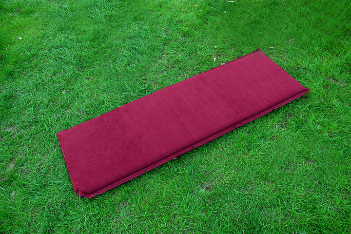 full-length camping sleeping pad with heavy-duty canvas cover and reinforced snap grommets Bowlift