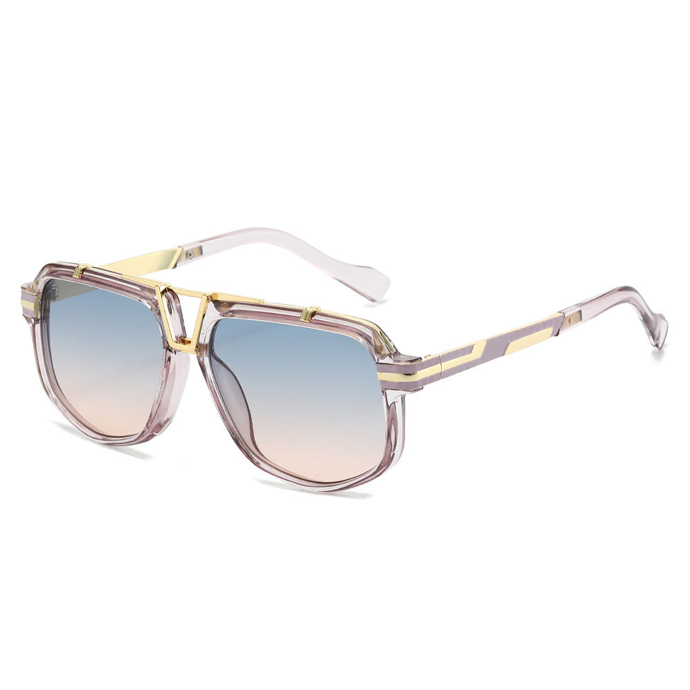 Chic Geometric Square Frame Sunglasses Bowlift