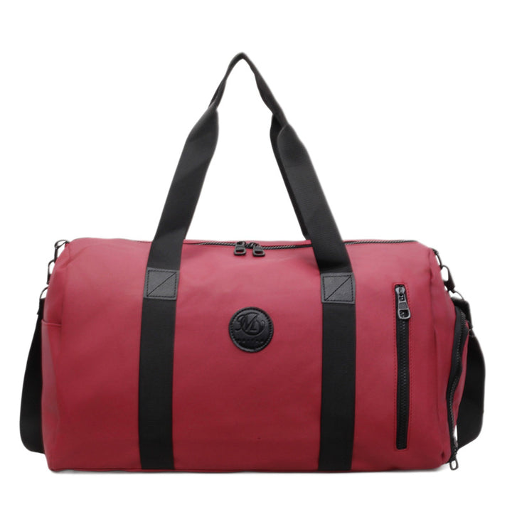 Sporty travel bag with reinforced zipper and side pocket Bowlift