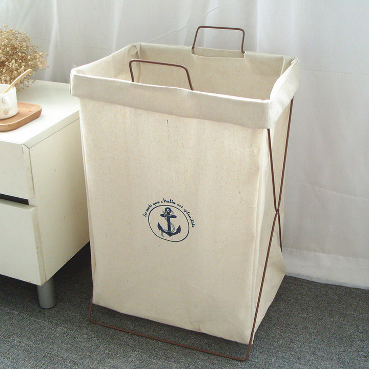 Decorative laundry basket with inspiring quotes Bowlift