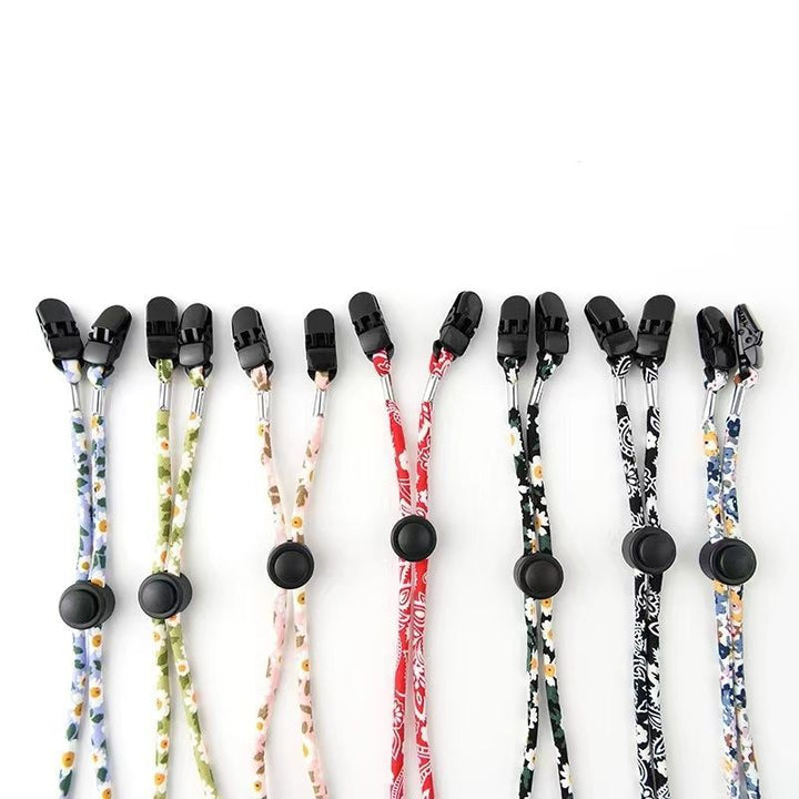 Floral Adjustable Eyewear Strap Bowlift