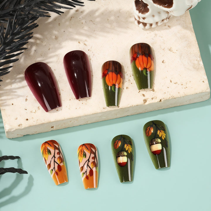 Creative Art Nails in Autumn Design Bowlift