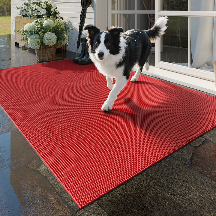 Textured Outdoor Pet Comfort Mat Bowlift