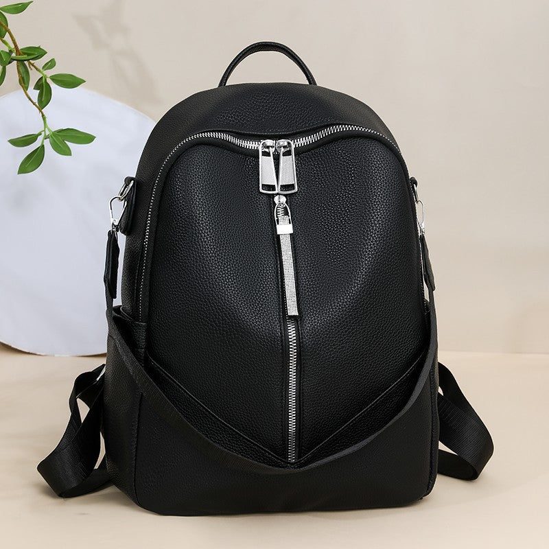 Modern Textured Backpack Bowlift