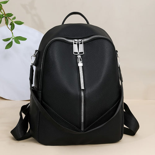 Modern Textured Backpack Bowlift