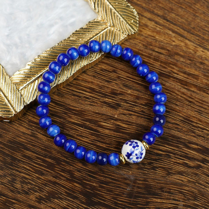 Heart-Shaped Beaded Bracelet Bowlift
