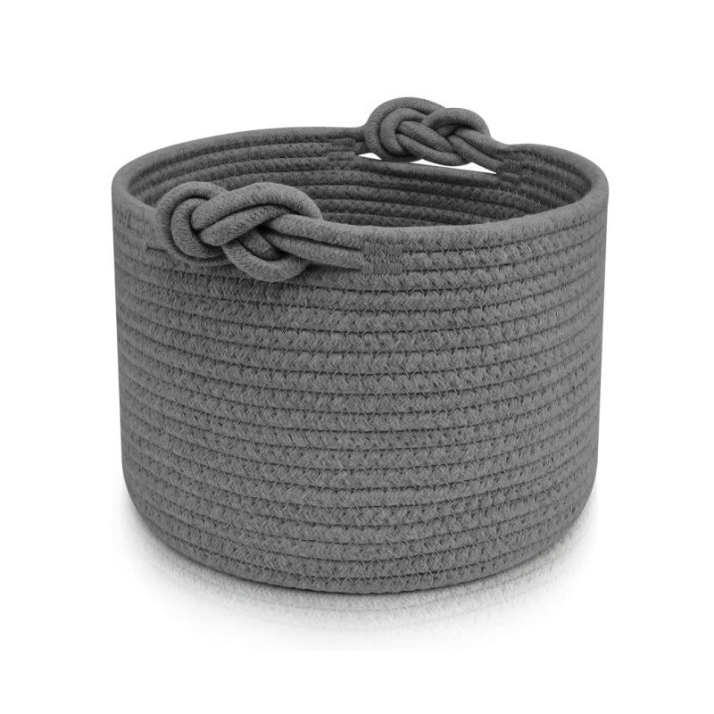 Women’s storage basket with decorative knot design Bowlift