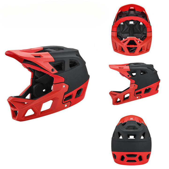 Full-Face Mountain Biking Helmet Bowlift 1784864507