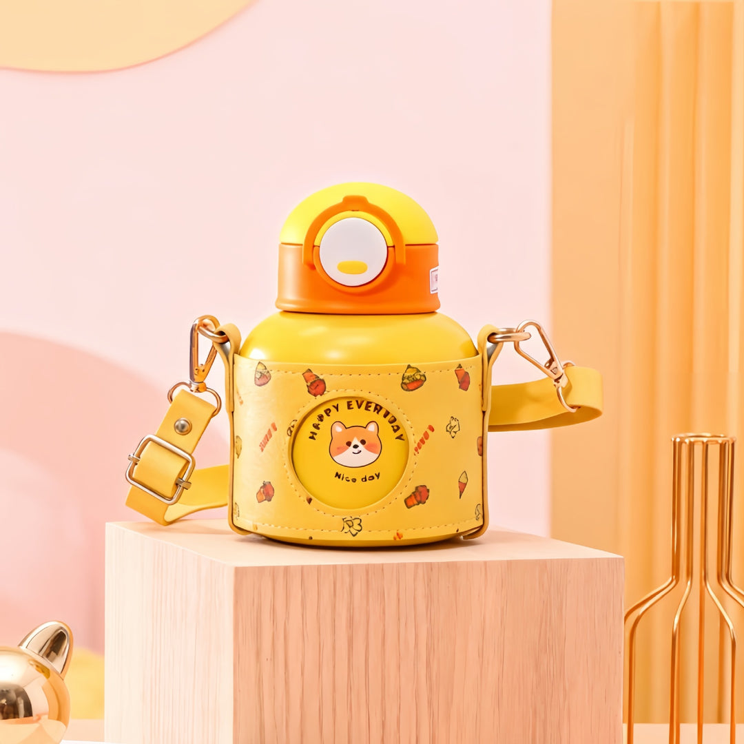 Ladies Multifunctional Insulated Bottle with Carry Strap Bowlift