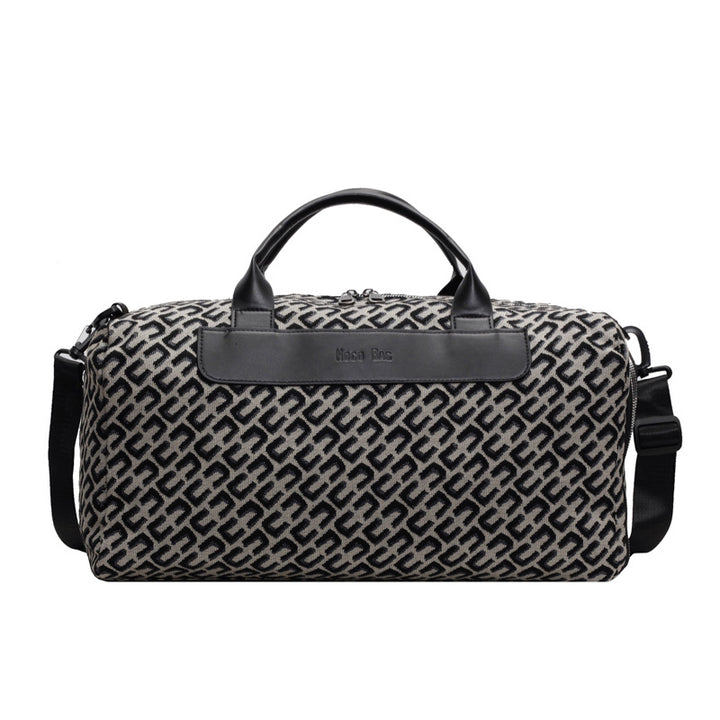 Sporty Duffel Bag With Durable Material And Practical Compartments Bowlift