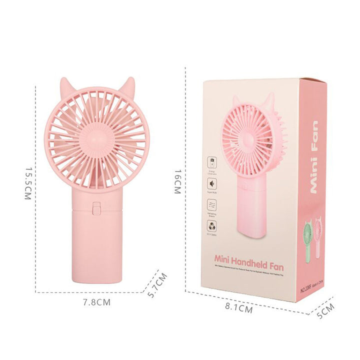 Ladies portable hand fan in animal design Bowlift