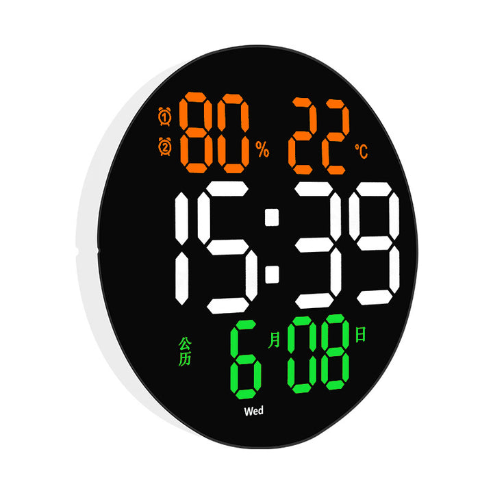 Digital weather clock with hygrometer and thermometer Bowlift
