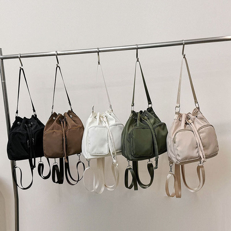 Multi-Functional Drawstring Backpack Bowlift