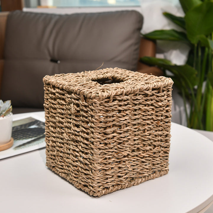 Handwoven Storage Cube Bowlift