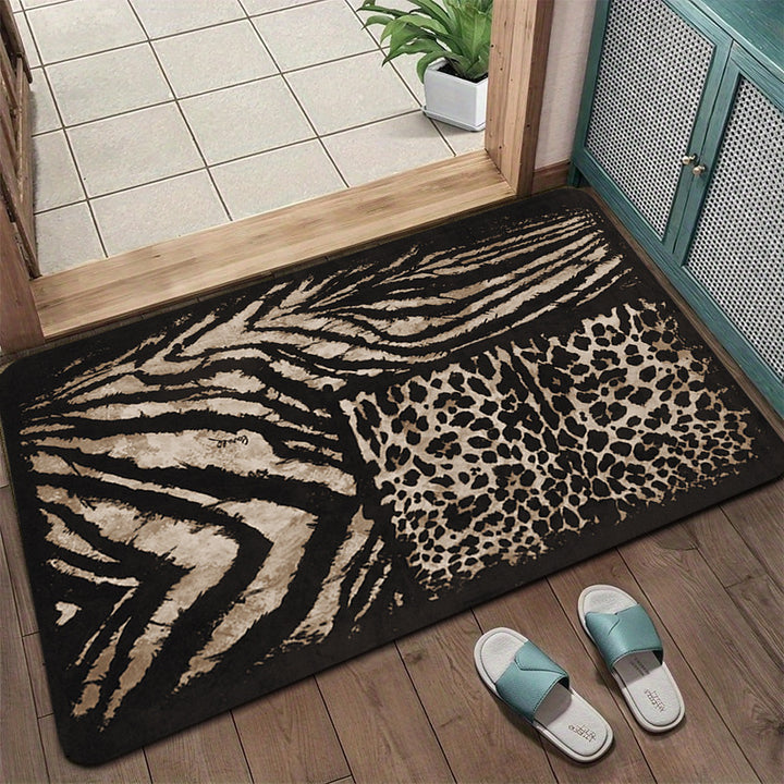 Checkerboard Decorative Door Mat