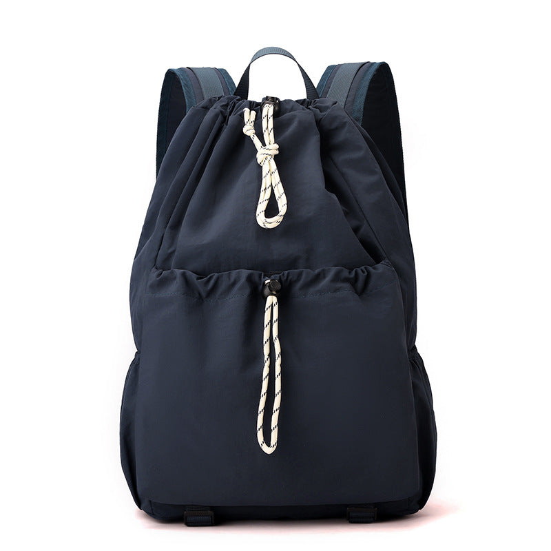 Compact Drawstring Travel Backpack Bowlift