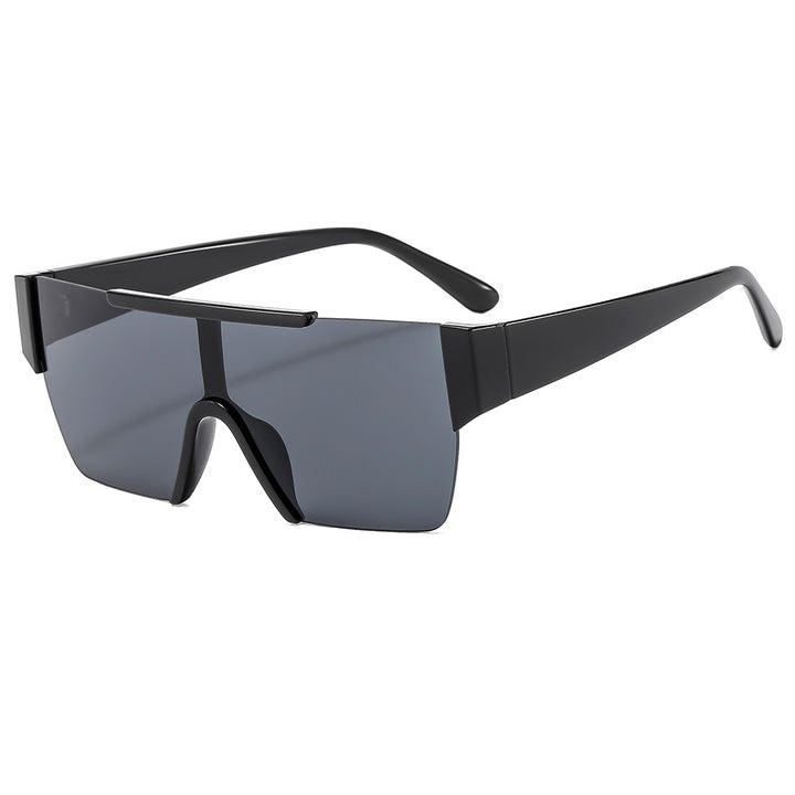 Women's trendy oversized sunglasses in futuristic design Bowlift