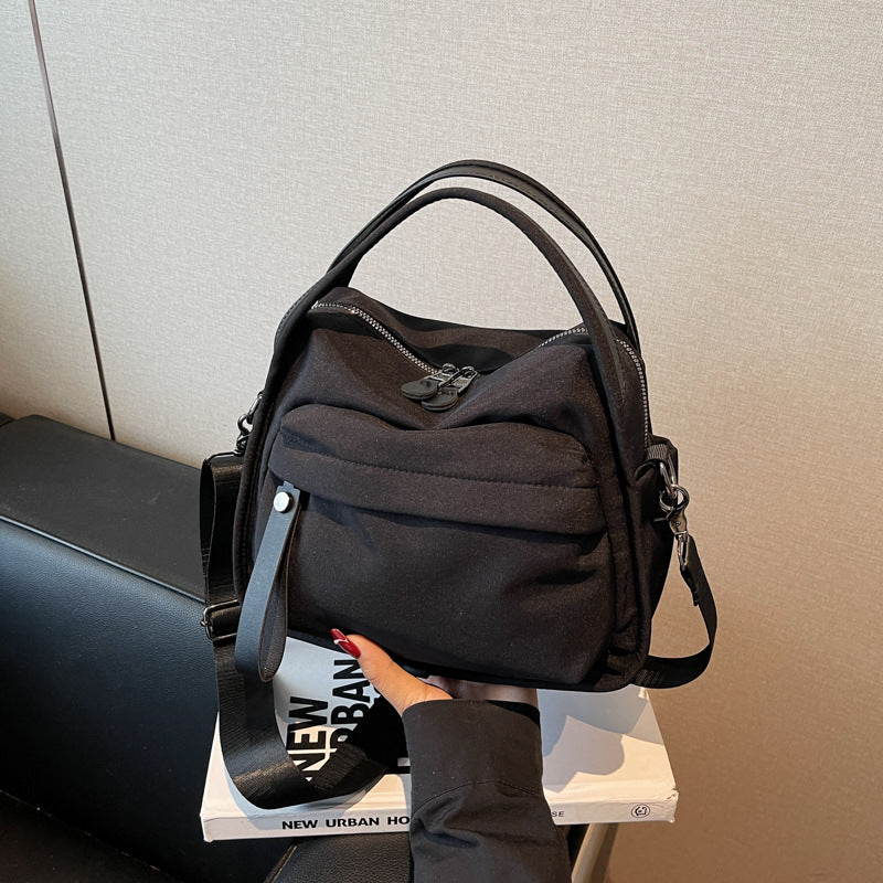 Versatile Multi-Pocket Satchel Bag Bowlift