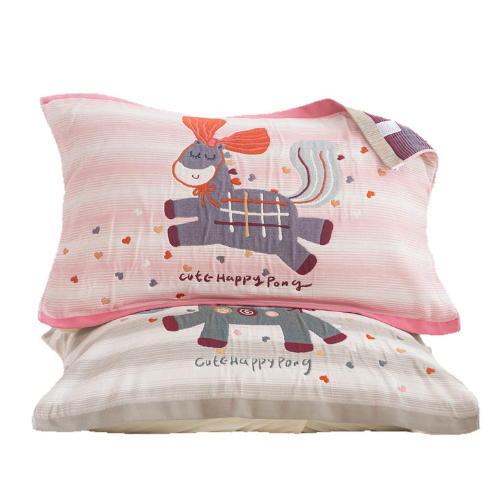 Women's pillowcase with cute horse motif Bowlift