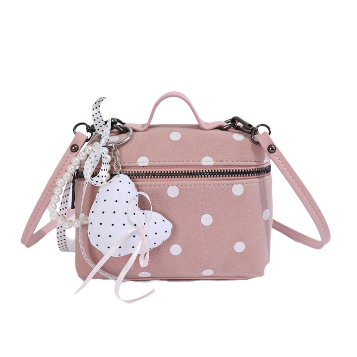 Chic Polka Dot Crossbody Bag Bowlift