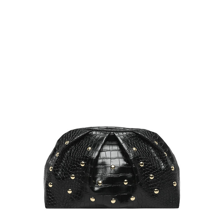 WoElegant Textured Crocodile Pattern Clutch Bag Bowlift