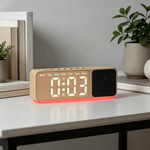 Digital Alarm Clock Bowlift