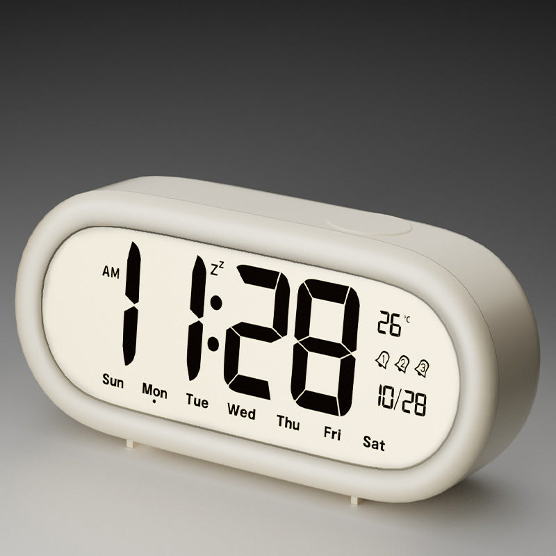 Digital LED Desk Clock in Modern Design Bowlift