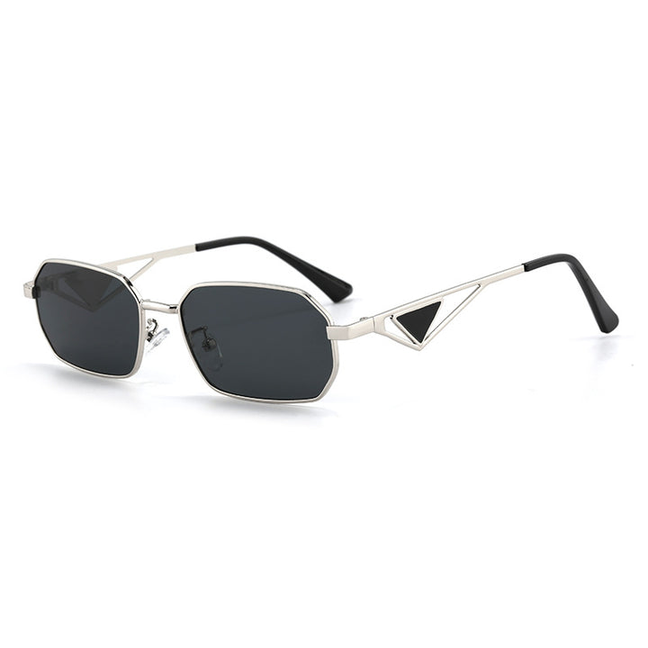 Men's Geometric Frame Sunglasses Bowlift